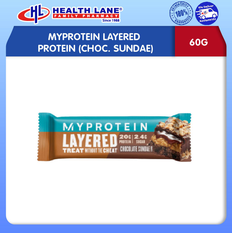 MYPROTEIN LAYERED PROTEIN (TRIPLE COKLAT FUDGE) 60G